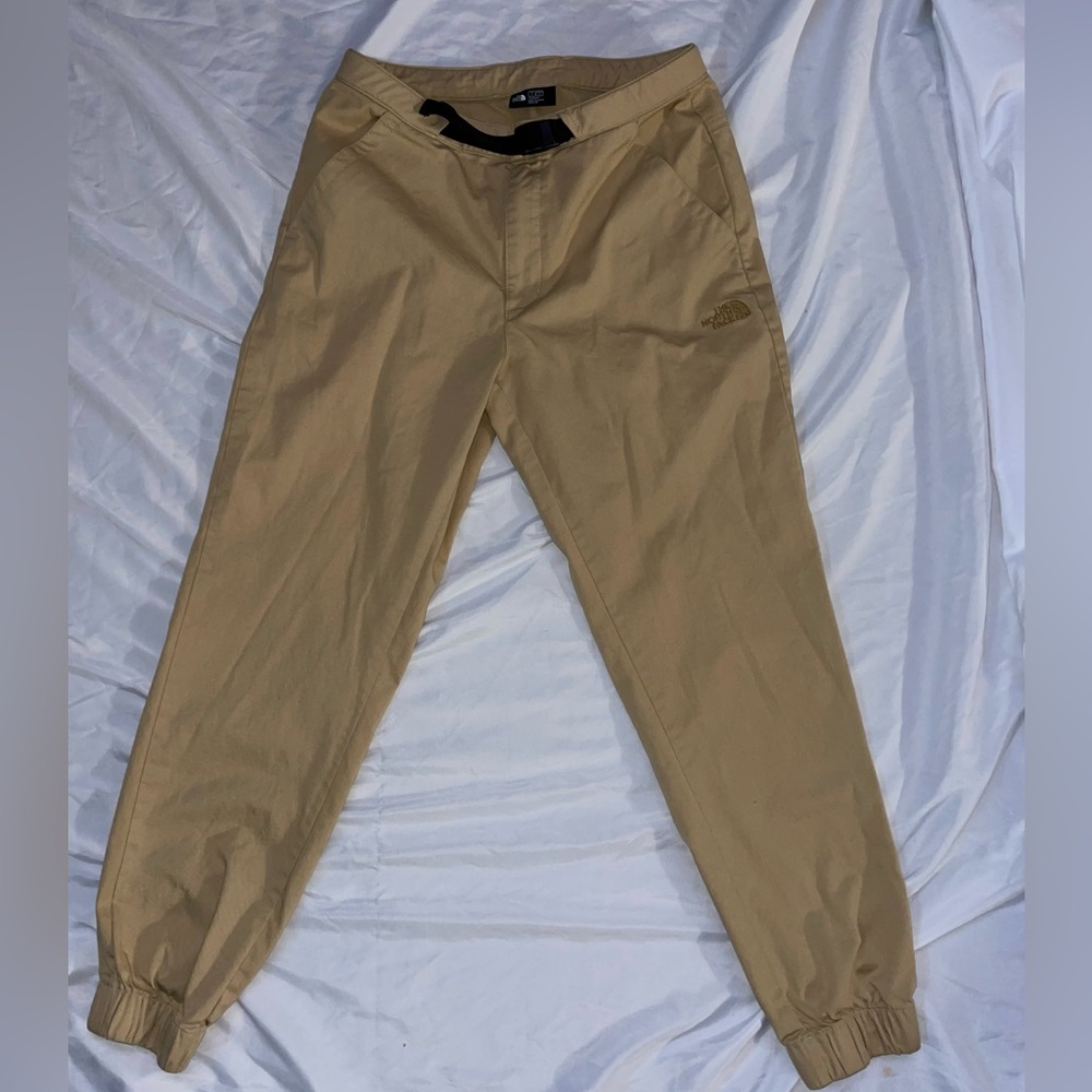 Women's Tan Jogger Pants